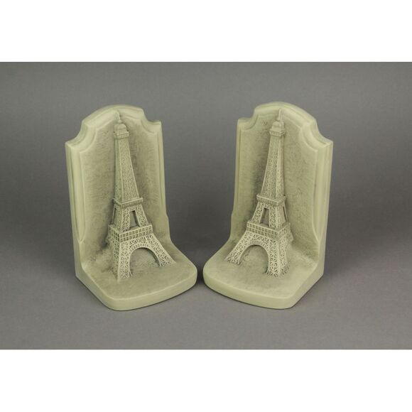 Historical Wonders Collection Eiffel Tower Bookends Art - Picture 4 of 4